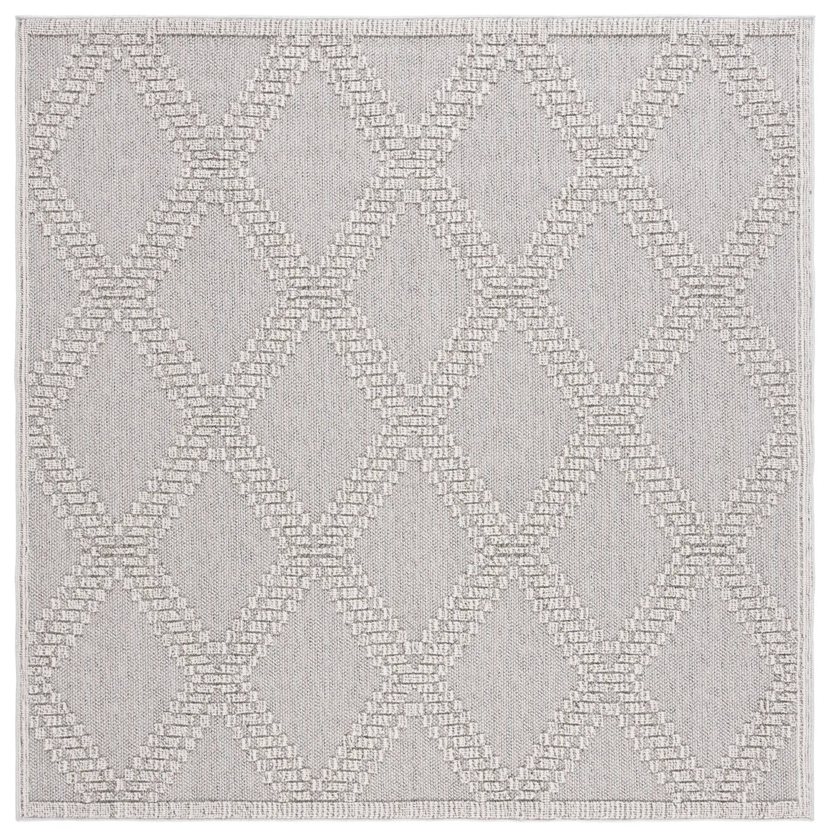 Safavieh Global 6'-7" x 6'-7" Rug in Grey / Light Grey