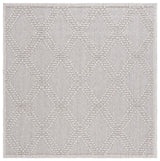 Safavieh Global 6'-7" x 6'-7" Rug in Grey / Light Grey