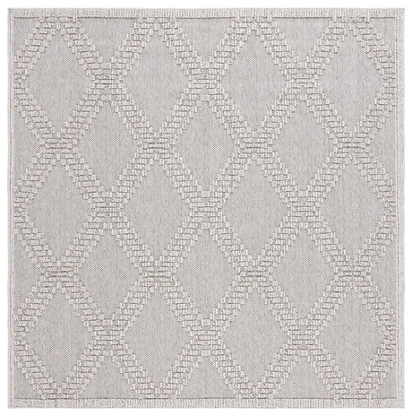 Safavieh Global 6'-7" x 6'-7" Rug in Grey / Light Grey