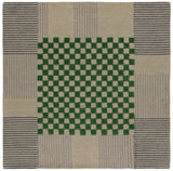 Safavieh Genre 5'-0" x 5'-0" Rug in Grey / Green