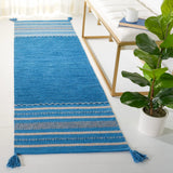 Safavieh Montauk 2'-6" x 8'-0" Rug in Blue / Grey