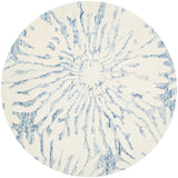 Safavieh Bella 5'-0" x 5'-0" Rug in Dark Blue / Ivory