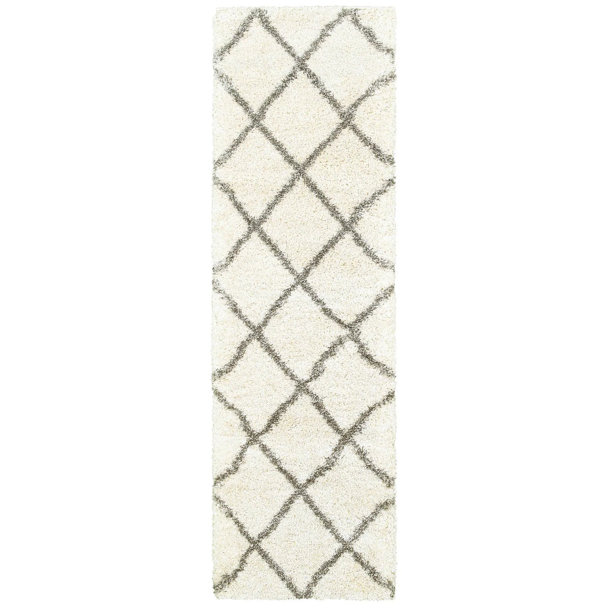 Oriental Weavers Henderson 090W9 Ivory/ Grey Rug - runner