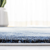 Safavieh Galaxy 4'-0" x 6'-0" Rug in Blue / Ivory