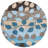 Safavieh Soho 6'-0" x 6'-0" Rug in Brown / Blue