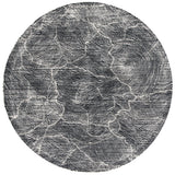 Safavieh Metro 6'-0" x 6'-0" Rug in Black / Ivory