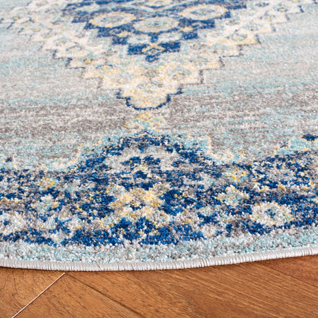 Safavieh Madison 6'-7" x 6'-7" Rug in Grey / Cream