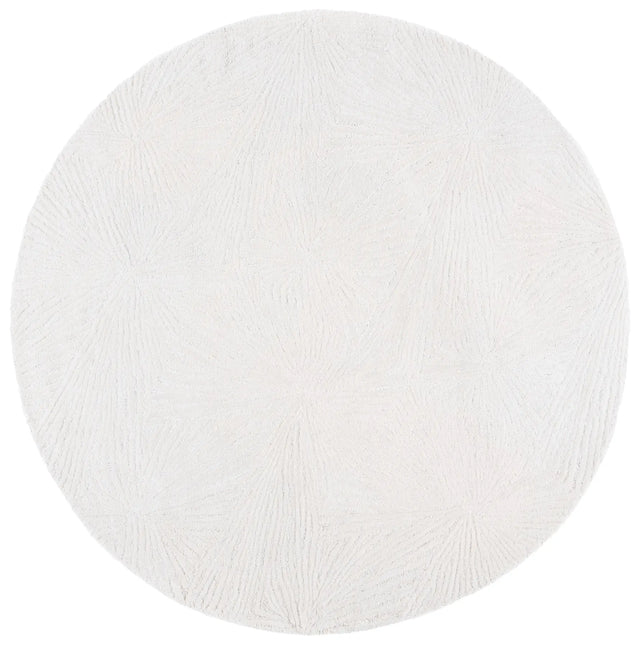 Safavieh Ebony 6'-0" x 6'-0" Rug in Ivory