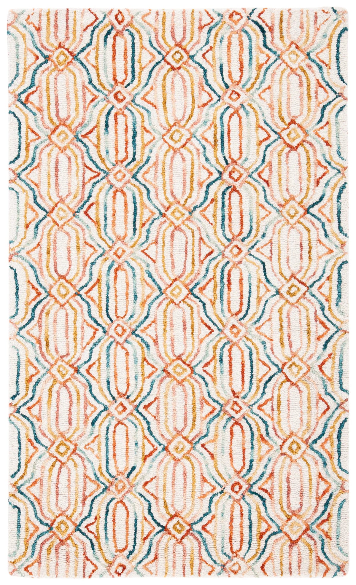 Safavieh Trace 3'-0" x 5'-0" Rug in Ivory / Navy