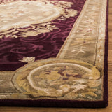 Safavieh Empire 4'-0" x 6'-0" Rug in Dark Red / Dark Beig