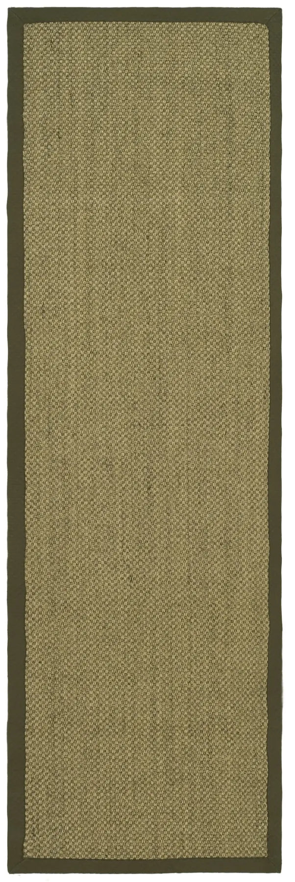 Safavieh Natural Fiber 2'-6" x 8'-0" Rug in Natural / Green
