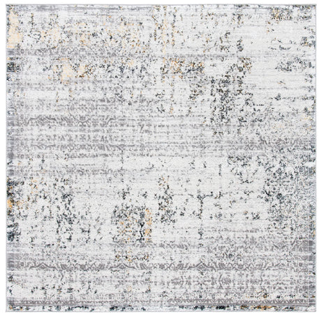 Safavieh Amelia 6'-7" x 6'-7" Rug in Grey / Ivory