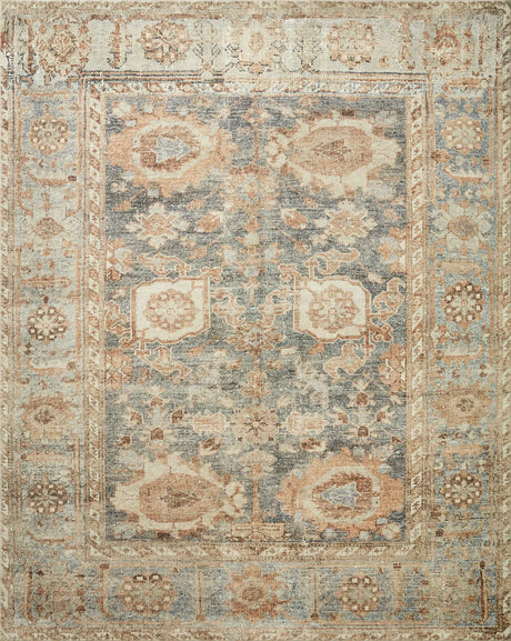 Loloi Margot Mat-03 Ocean/Spice Rugs - main flat