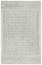 Safavieh Micro-Loop 4'-0" x 6'-0" Rug in Green / Ivory