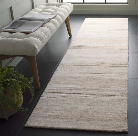 Safavieh Ebony 2'-3" x 9'-0" Rug in Grey / Rust