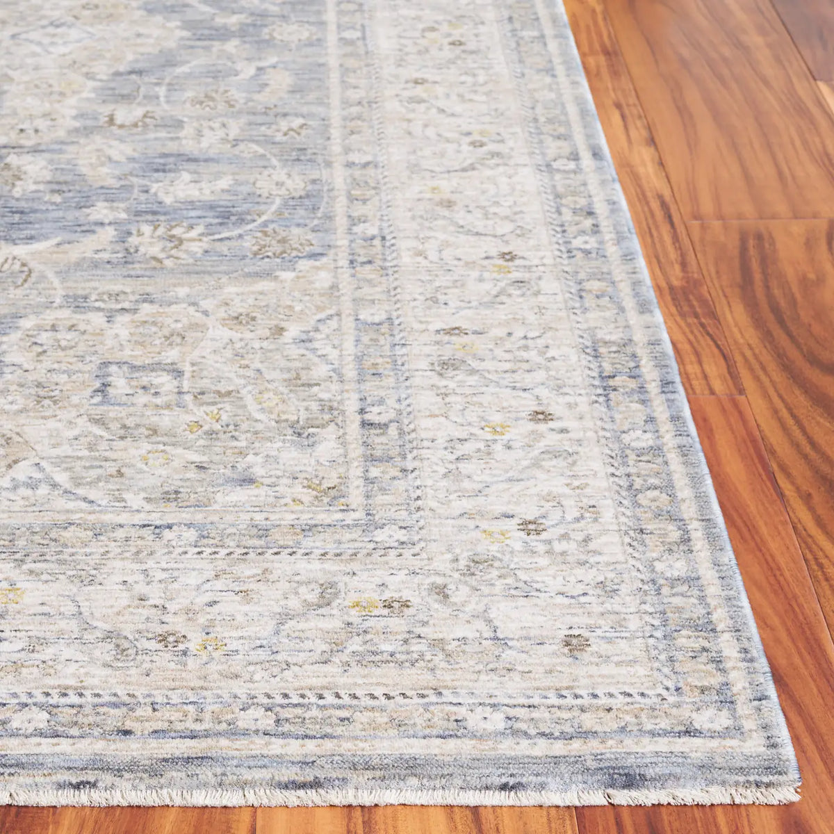Safavieh Mason 100 4'-0" x 6'-0" Rug in Blue / Grey Beige