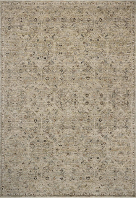 Loloi Briar BRR-03 Silver / Moss Rug - main flat