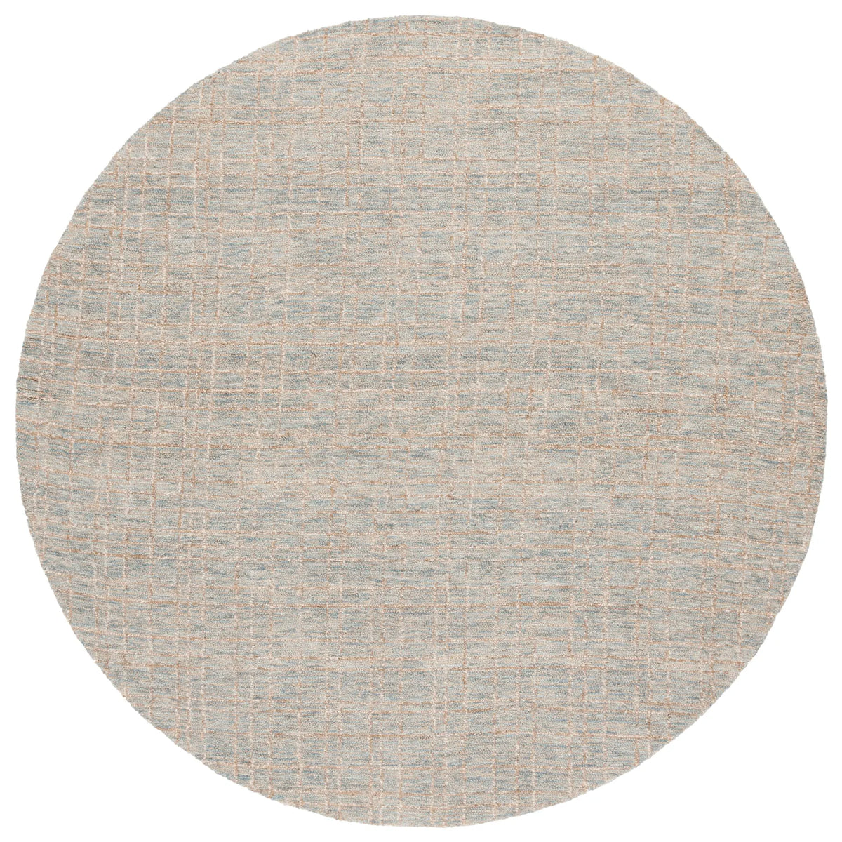 Safavieh Ebony 6'-0" x 6'-0" Rug in Blue / Beige