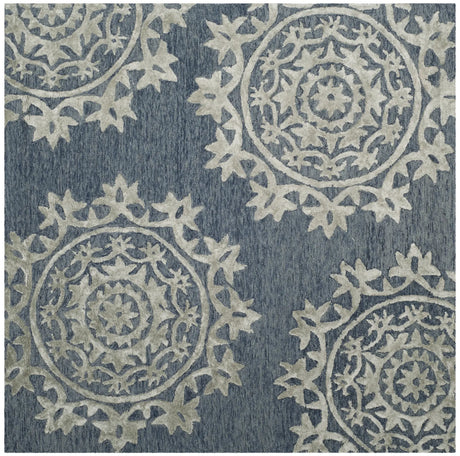 Safavieh Bella 5'-0" x 5'-0" Rug in Blue