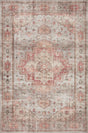 Loloi Heidi Hei-02 Dove/Spice Rugs - main flat