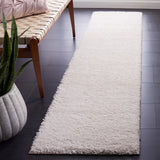 Safavieh Tahoe Shag 2'-0" x 9'-0" Rug in Silver