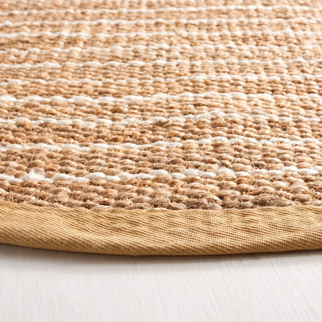 Safavieh Natural Fiber 7'-0" x 7'-0" Rug in Natural / Ivory
