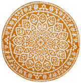 Safavieh Stone Wash 6'-0" x 6'-0" Rug in Copper