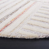Safavieh Metro 6'-0" x 6'-0" Rug in Red / Ivory