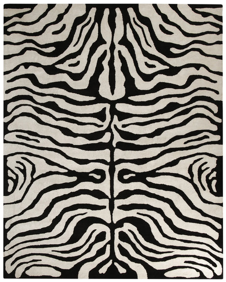 Safavieh Soho 9'-6" x 13'-6" Rug in Black / White