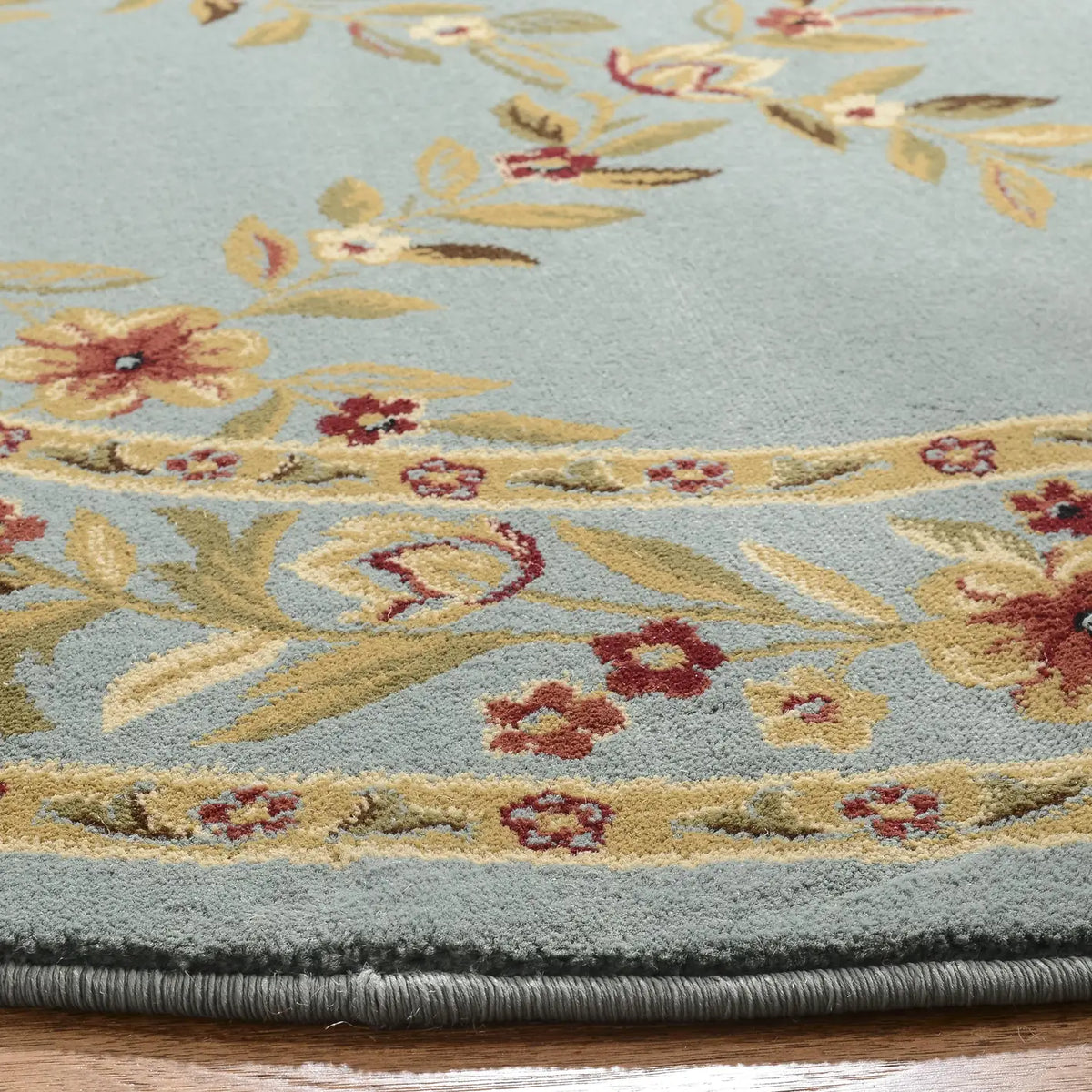 Safavieh Lyndhurst 5'-3" x 5'-3" Rug in Blue / Blue