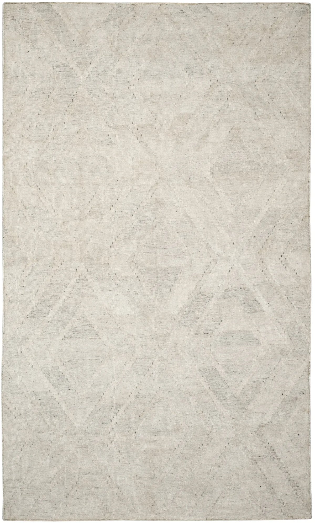Safavieh Kilim 5'-0" x 8'-0" Rug in Light Grey / Ivory