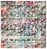 Safavieh Madison 6'-7" x 6'-7" Rug in Blue / Green