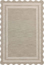 Chris Loves Julia x Loloi Scottie SCO-01 Fog / Ivory Rug - main flat