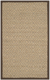 Safavieh Natural Fiber 3'-0" x 5'-0" Rug in Natural / Brown