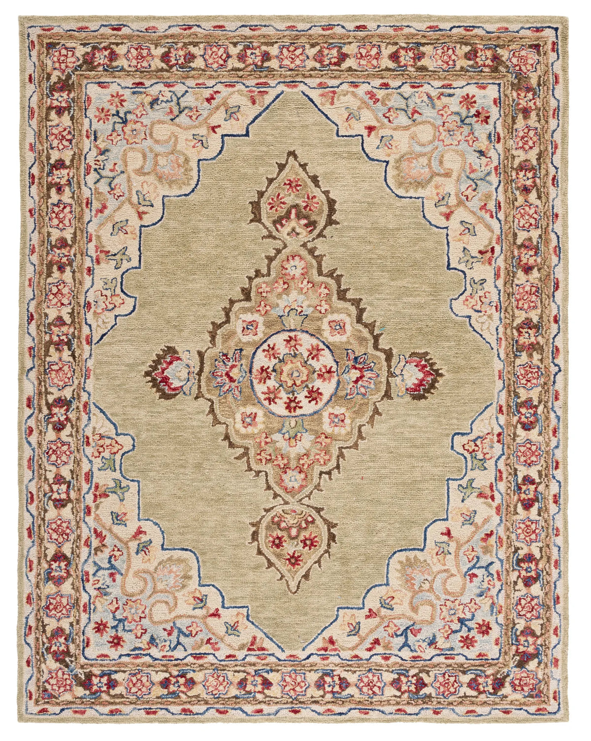 Safavieh Aspen 10'-0" x 14'-0" Rug in Sage / Brown
