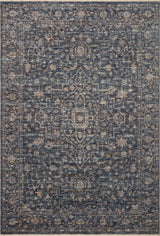 Loloi Sorrento Sor-01 Midnight/Natural Rug - main flat