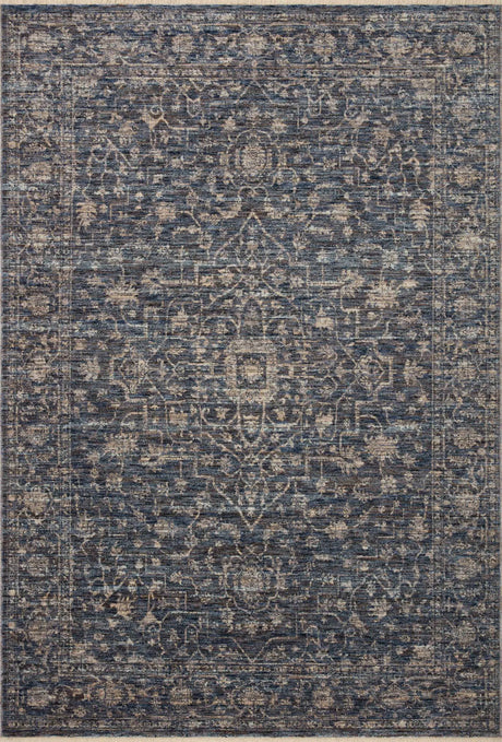 Loloi Sorrento Sor-01 Midnight/Natural Rug - main flat
