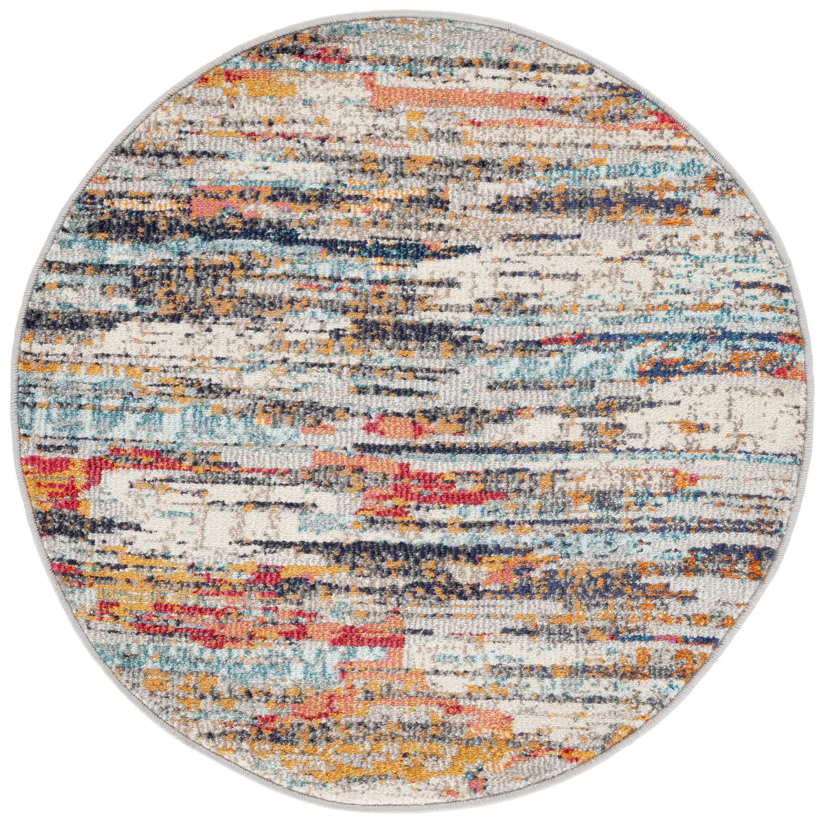 Safavieh Madison 3'-0" x 3'-0" Rug in Ivory / Multi