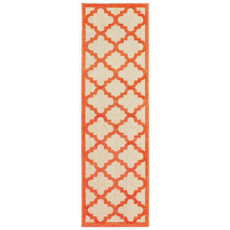 Oriental Weavers Sphinx Cayman 660O9 Sand / Orange Rugs - runner