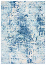 Safavieh Jasper 100 4'-0" x 6'-0" Rug in Navy / Ivory