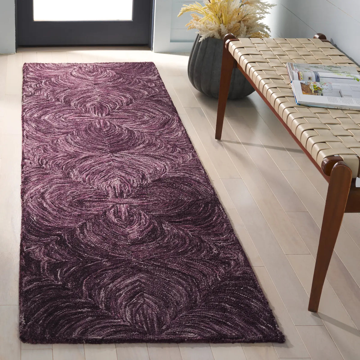Safavieh Ikat 2'-3" x 8'-0" Rug in Purple