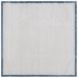 Safavieh Prestige 6'-7" x 6'-7" Rug in Ivory / Blue