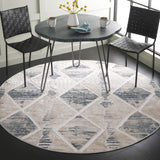 Safavieh Kingston 6'-7" x 6'-7" Rug in Beige / Grey