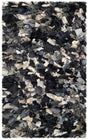 Safavieh Rio Shag 2'-6" x 4'-0" Rug in Dark Grey / Multi