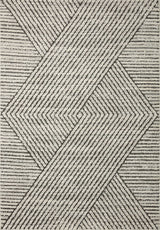 Loloi Fabian Fab-06 Charcoal/Ivory Rug - main flat