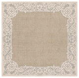 Safavieh Ebony 6'-0" x 6'-0" Rug in Beige / Green