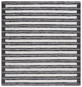 Safavieh Kilim 6'-0" x 6'-0" Rug in Black / Ivory