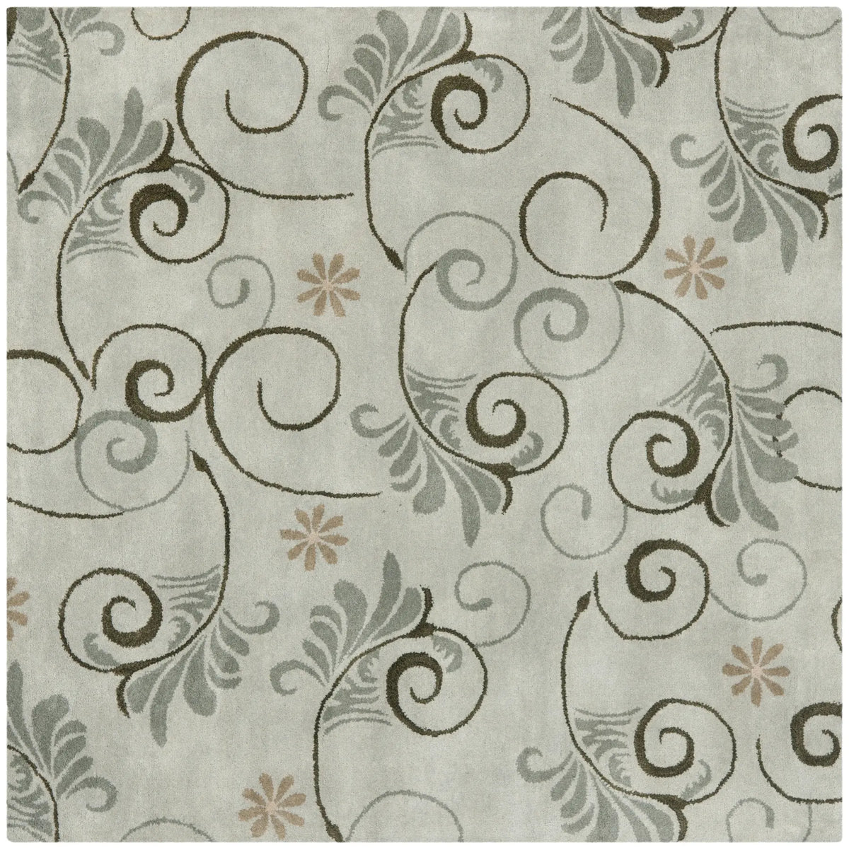 Safavieh Soho 6'-0" x 6'-0" Rug in Grey / Multi