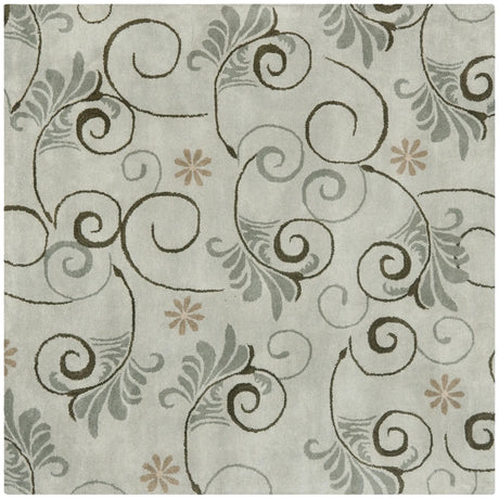 Safavieh Soho 6'-0" x 6'-0" Rug in Grey / Multi