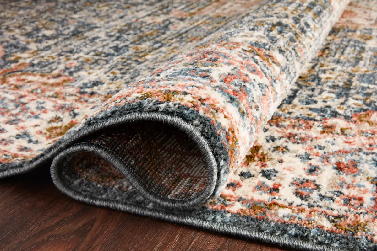 Loloi Saban Sab-01 Blue/Multi Rugs - pile height